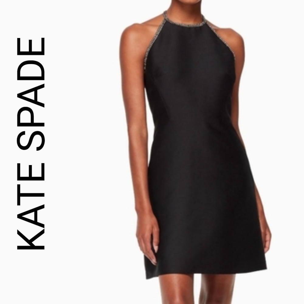 Kate Spade Embellished A-Line Run Wild Dress 00